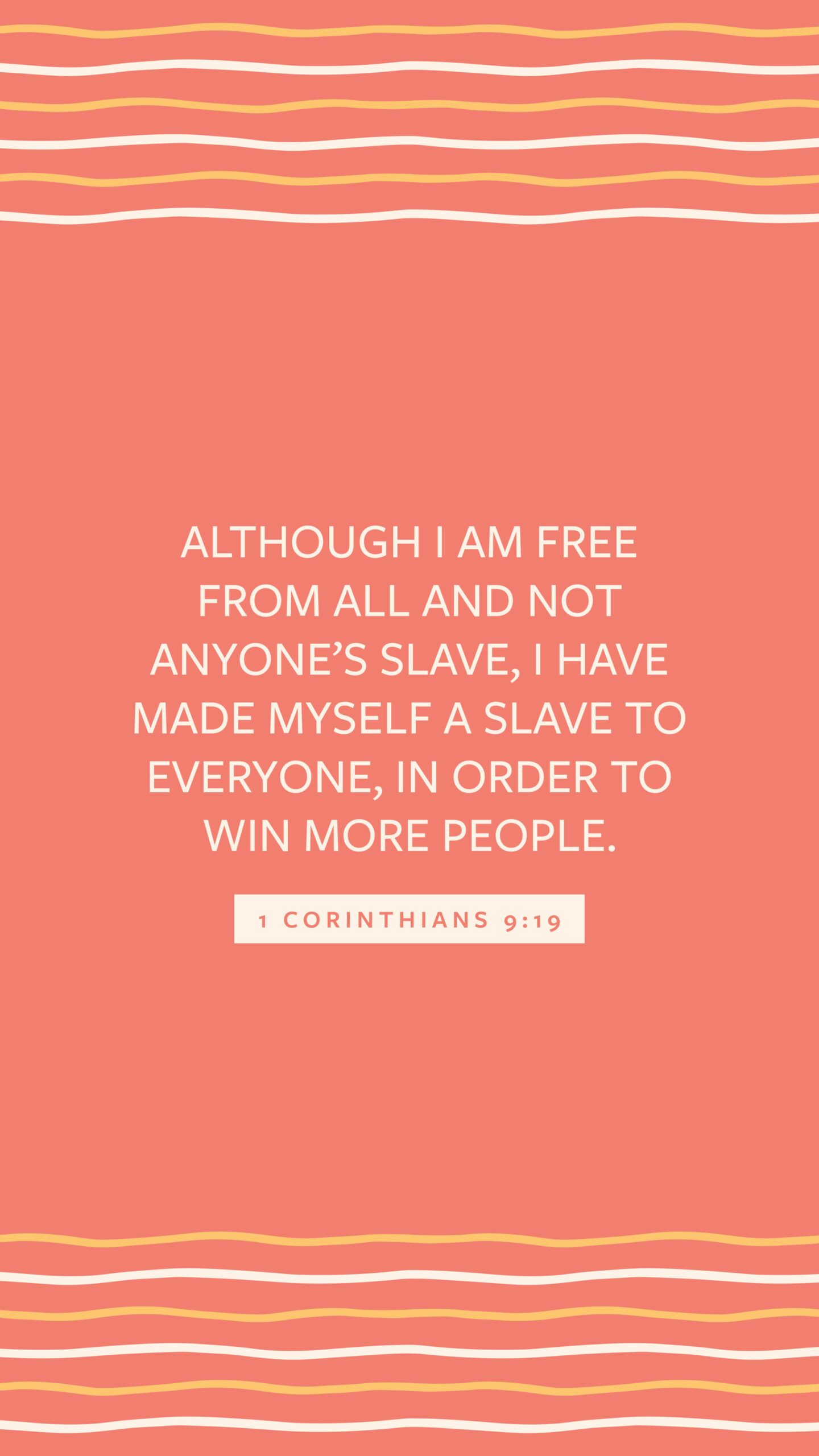 1440x2560 Corinthians 9:19 Phone Wallpaper American Mission Board
