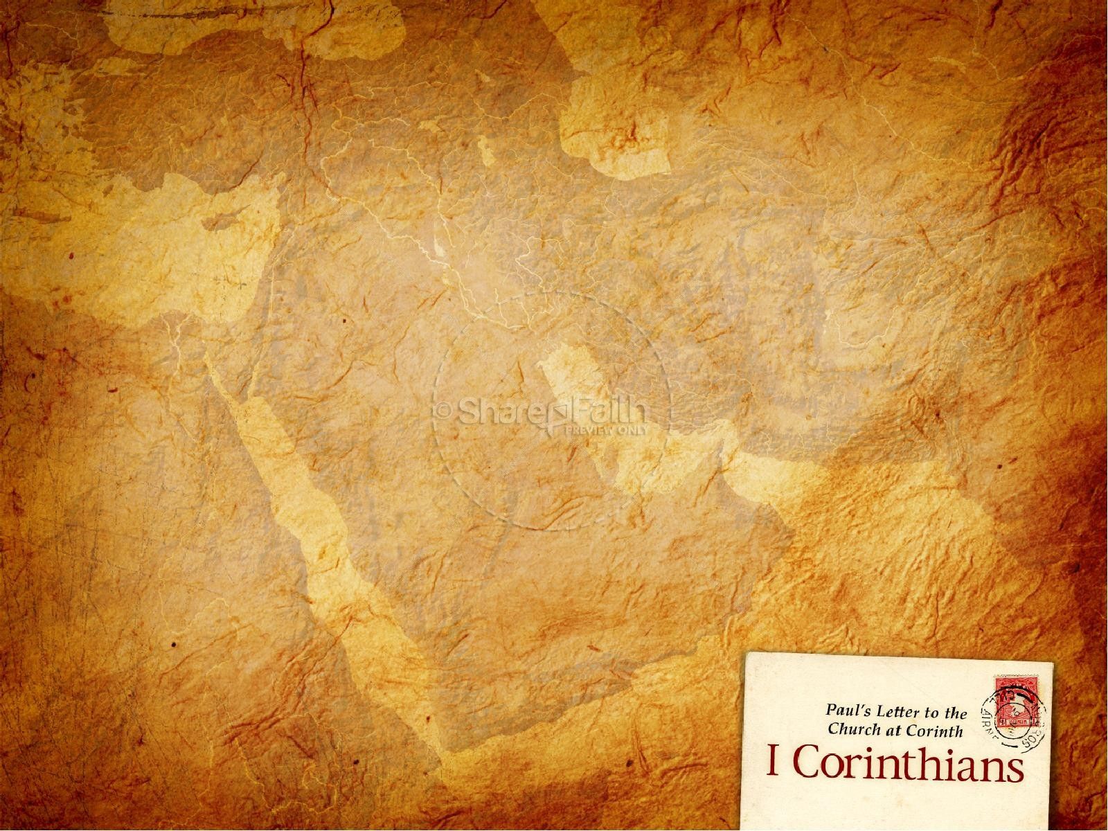 1600x1200 ShareFaith Media 1 Corinthians PowerPoint Template