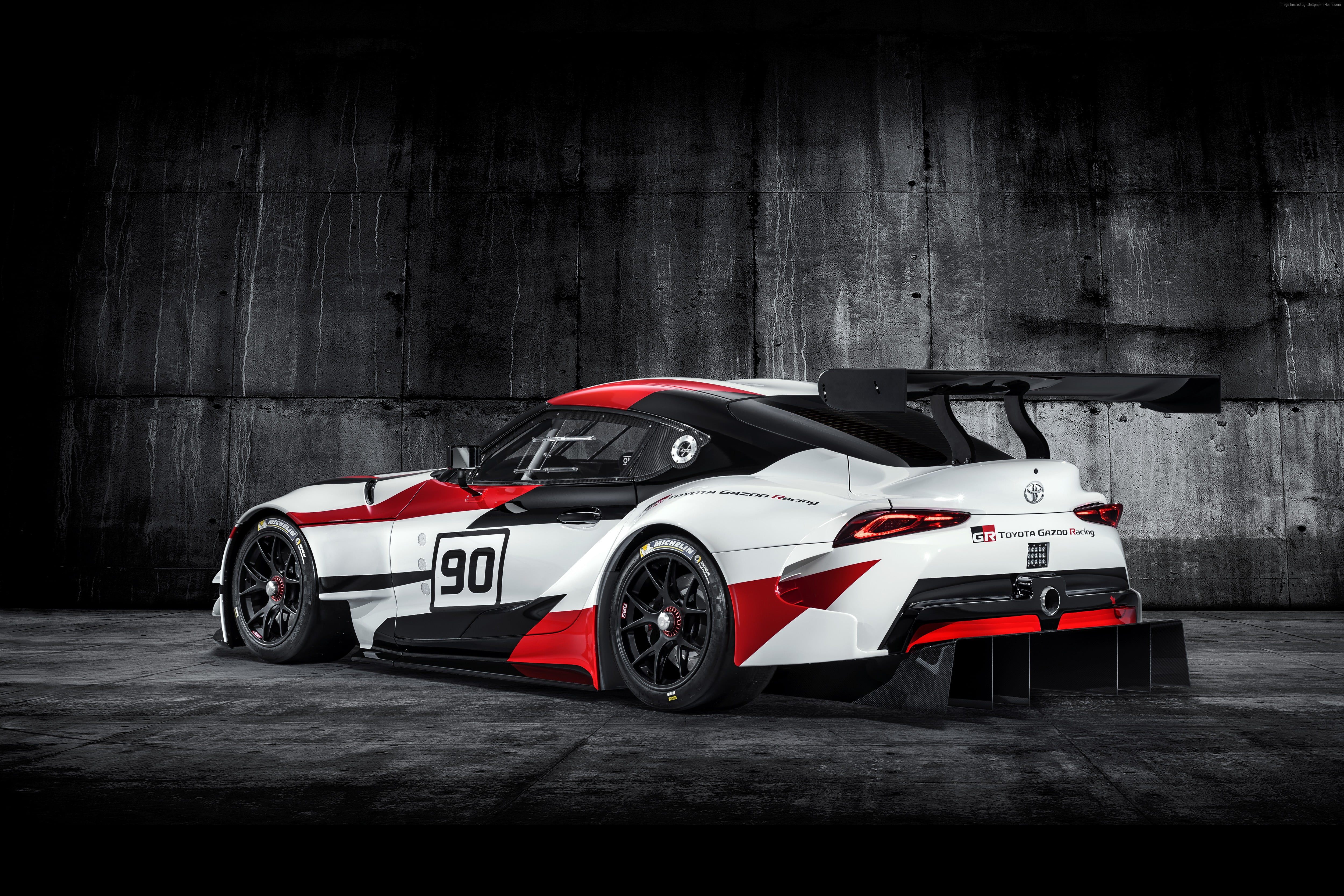 5000x3335 Black, red, and white sports car HD wallpaper