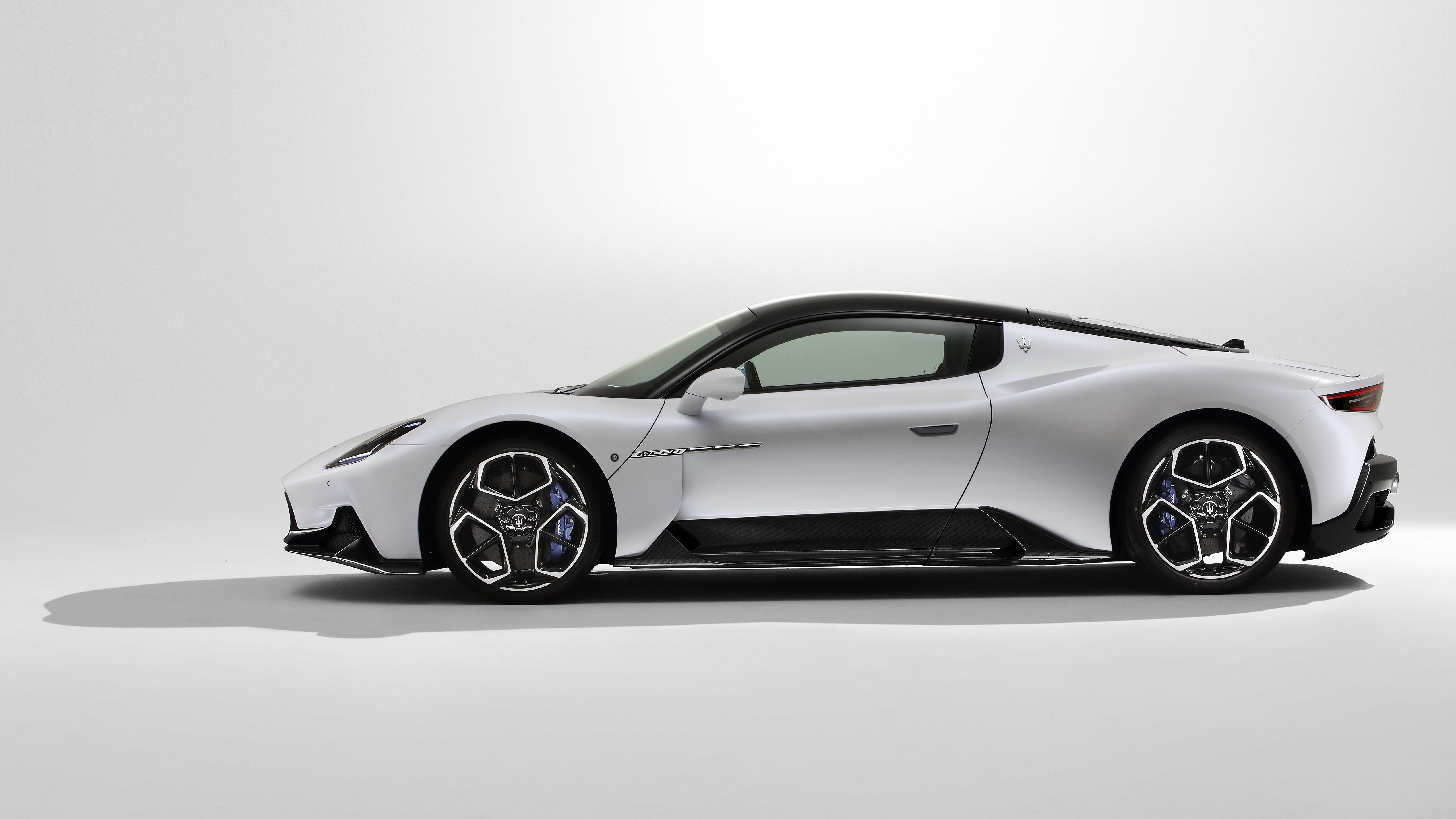 5120x2880 Download Supercar White Car Car Maserati Vehicle Maserati MC20 4k Ultra HD Wallpaperx2880