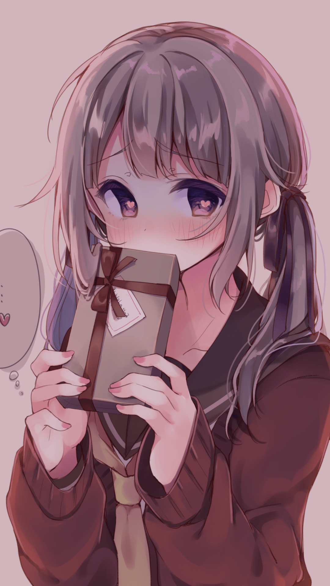 1080x1920 Shy Anime Wife Wallpaper