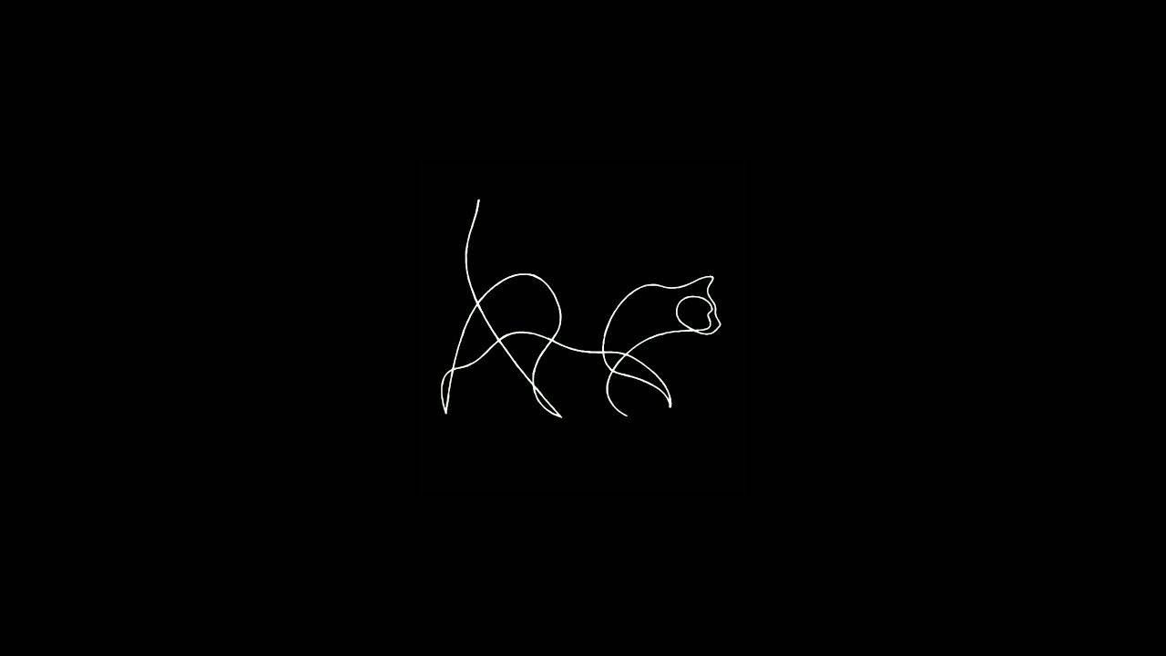 1280x720 Line Art Wallpaper