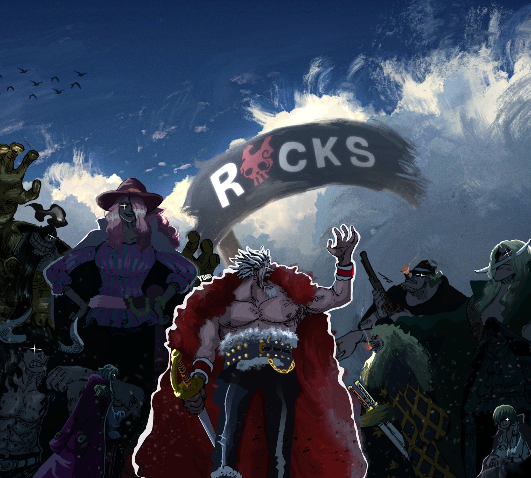 2048x1843 The Rocks Pirates Wallpaper