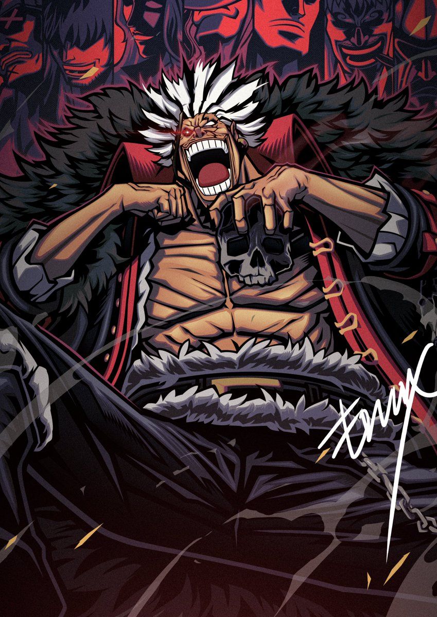 849x1200 The King Of The World! It Is Done, Guys! My Commissioned Fan Art Illustration, Featuring Rocks Pirates Tgc Design Mock Ups Will Be Posted Soon. #ONEPIECE #art #fanartanime #commissionart #illustrationart #AnimeArt