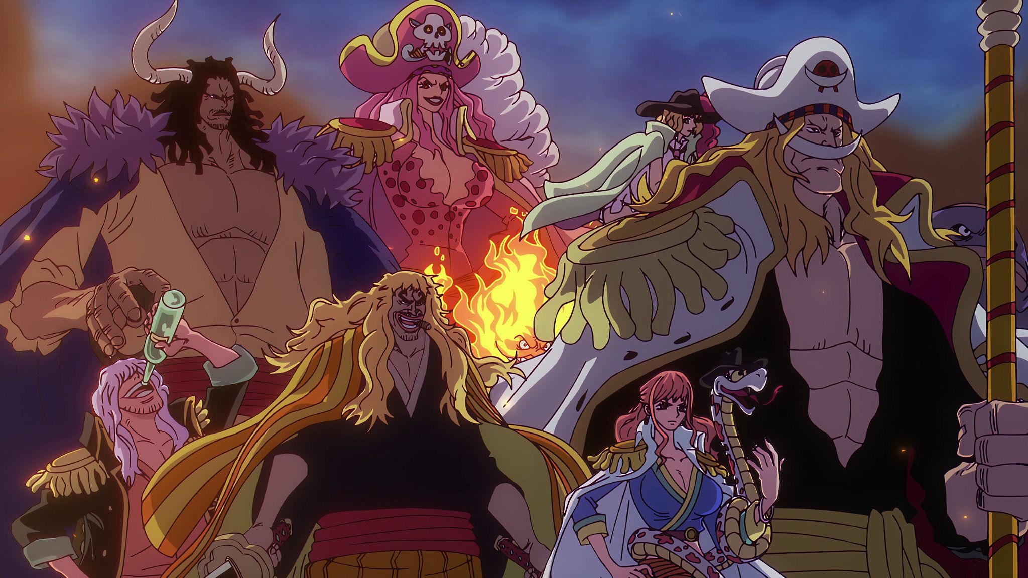2048x1152 One Piece Shares First Look at Most Mysterious Pirate Crew's New Members