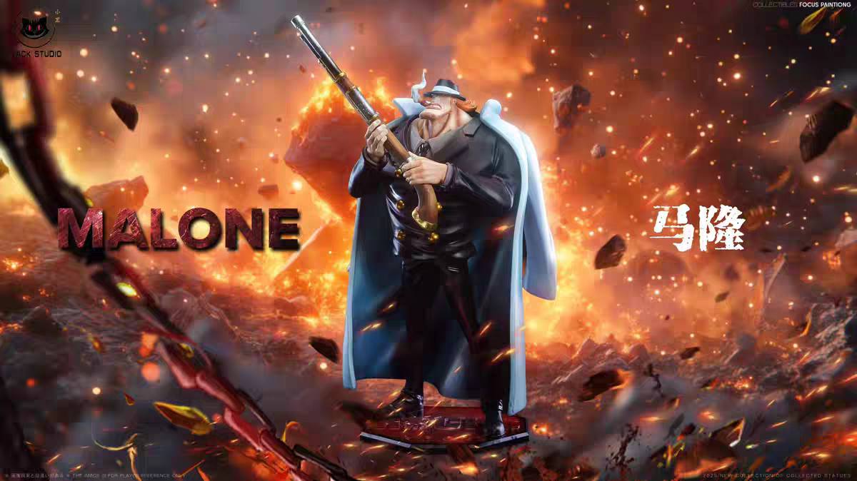 1200x674 BLACK STUDIO PIRATES MALONE from One Piece. Premium Anime Figures Philippines
