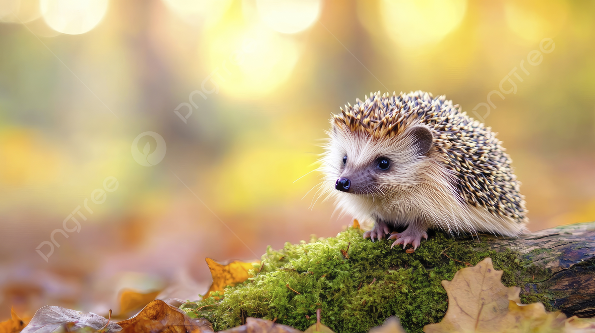 1200x672 Small And Spiky Hedgehog On Moss Covered Log Blur Bright Nature Background, Hedgehog, Small, Spiky Background Image And Wallpaper for Free Download