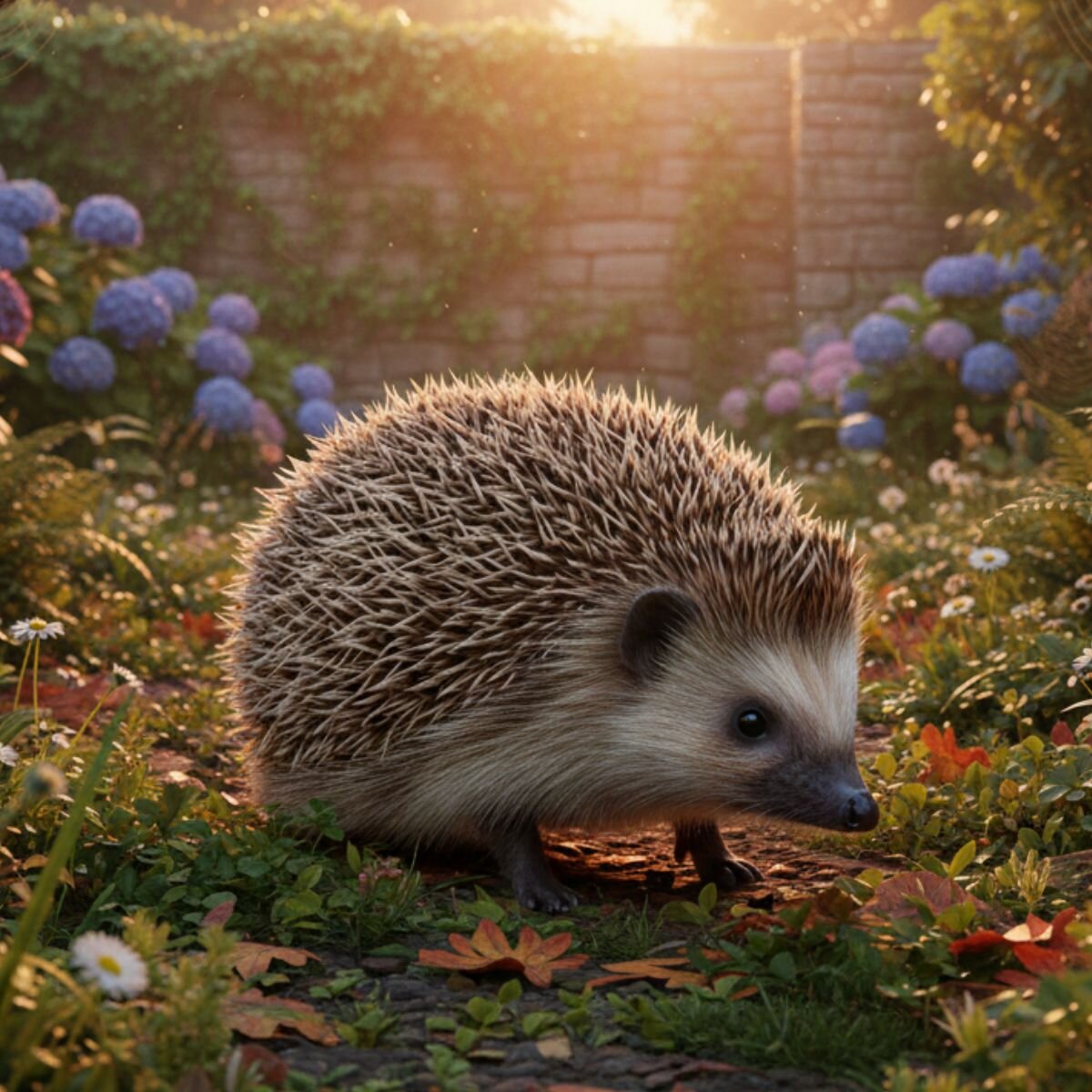 1200x1200 Igel im Hochbeet Umfeld fördern: natürlicher Schutz