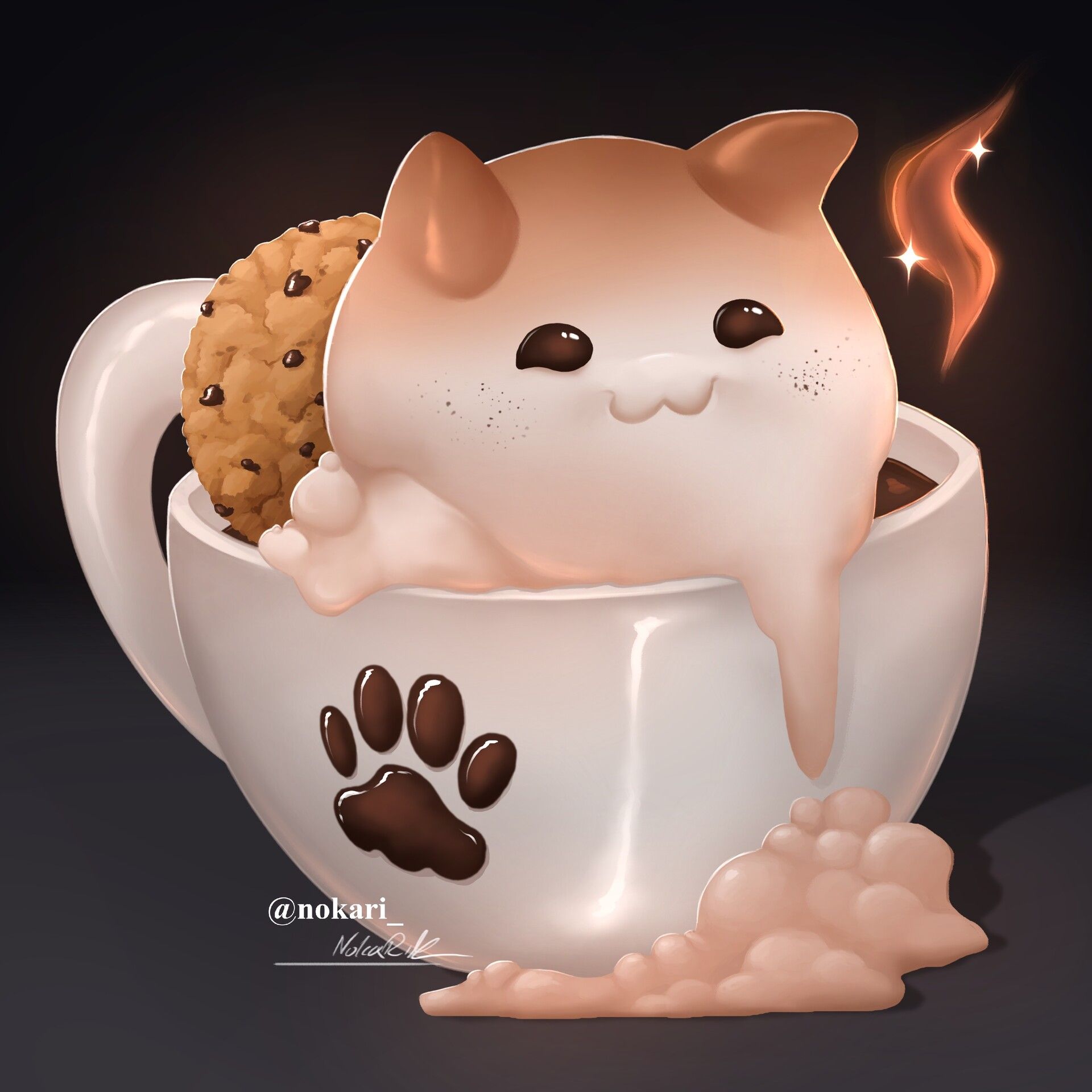 1920x1920 Catpuccino