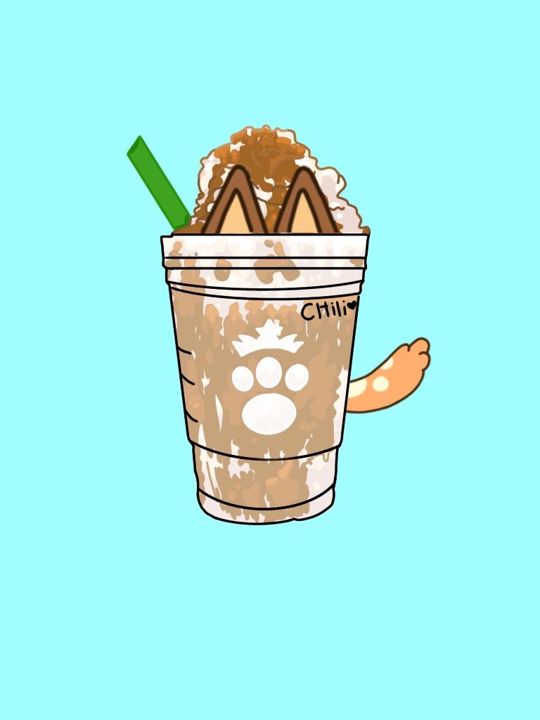 768x1024 I made a chili themed Frappuccino