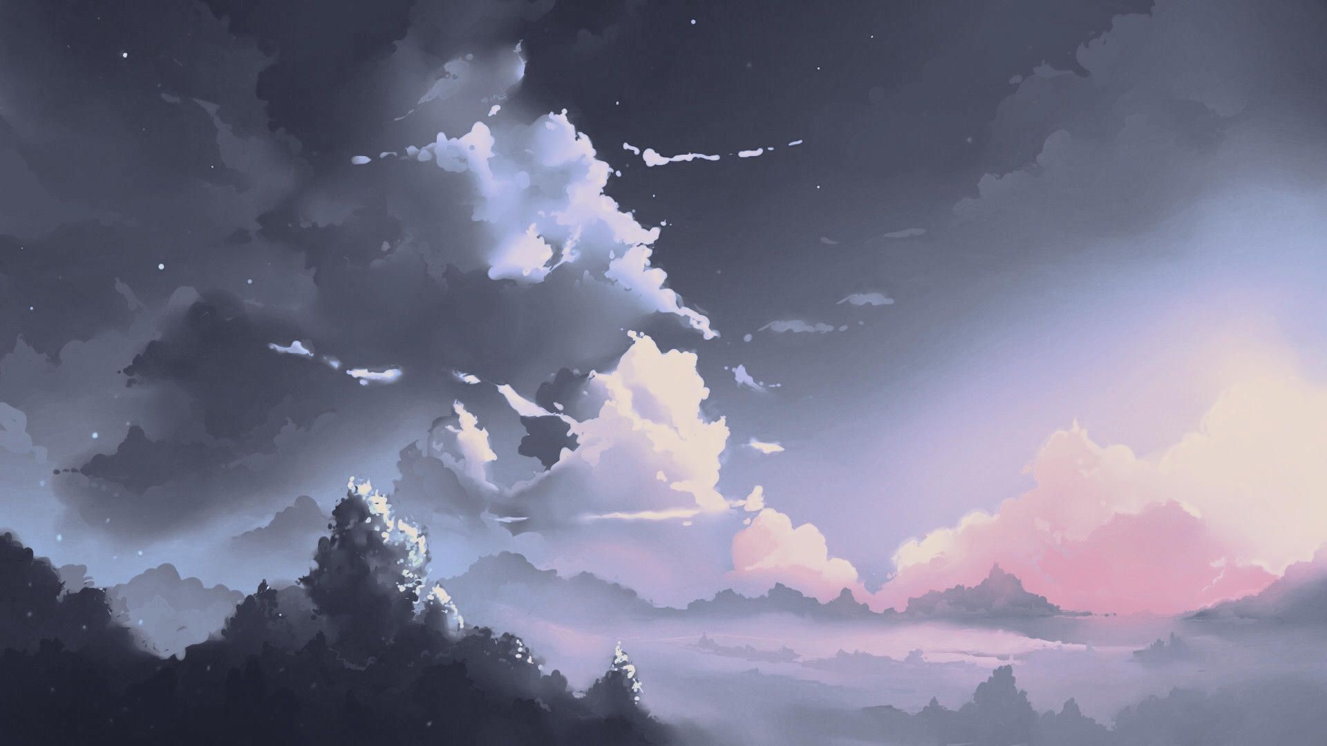 1920x1080 GitHub Walls Catppuccin Mocha: Orangc's Catppuccin Wallpaper Repository. · GitHub