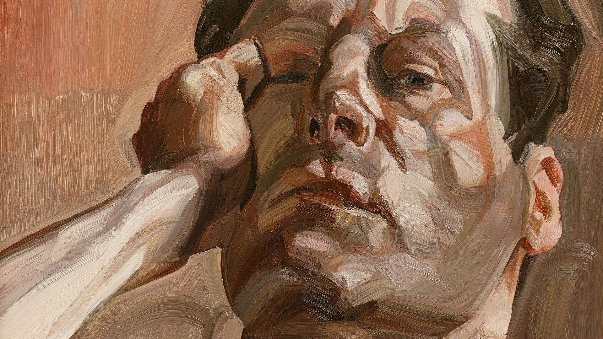 1920x1080 Lucian Freud Wallpaper