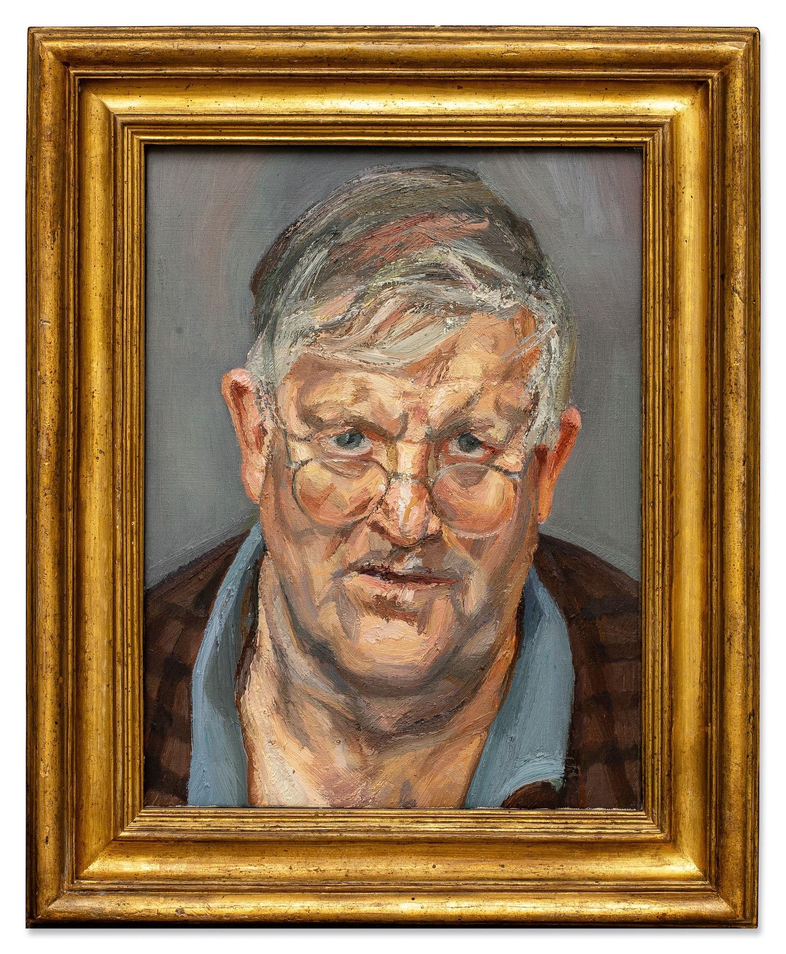 1600x1941 Lucian Freud's Portrait of David Hockney will Make Auction Debut. Art & Object