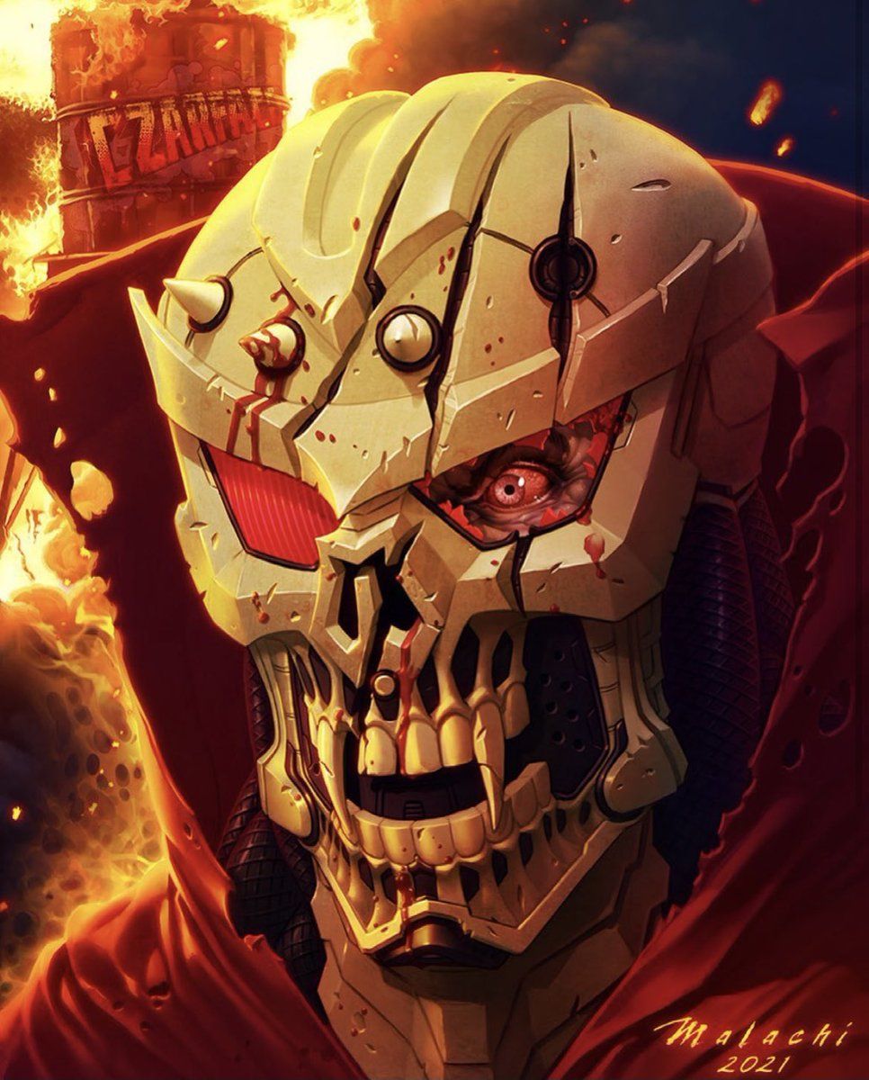 966x1200 Battle damaged Czarface for fan art Friday