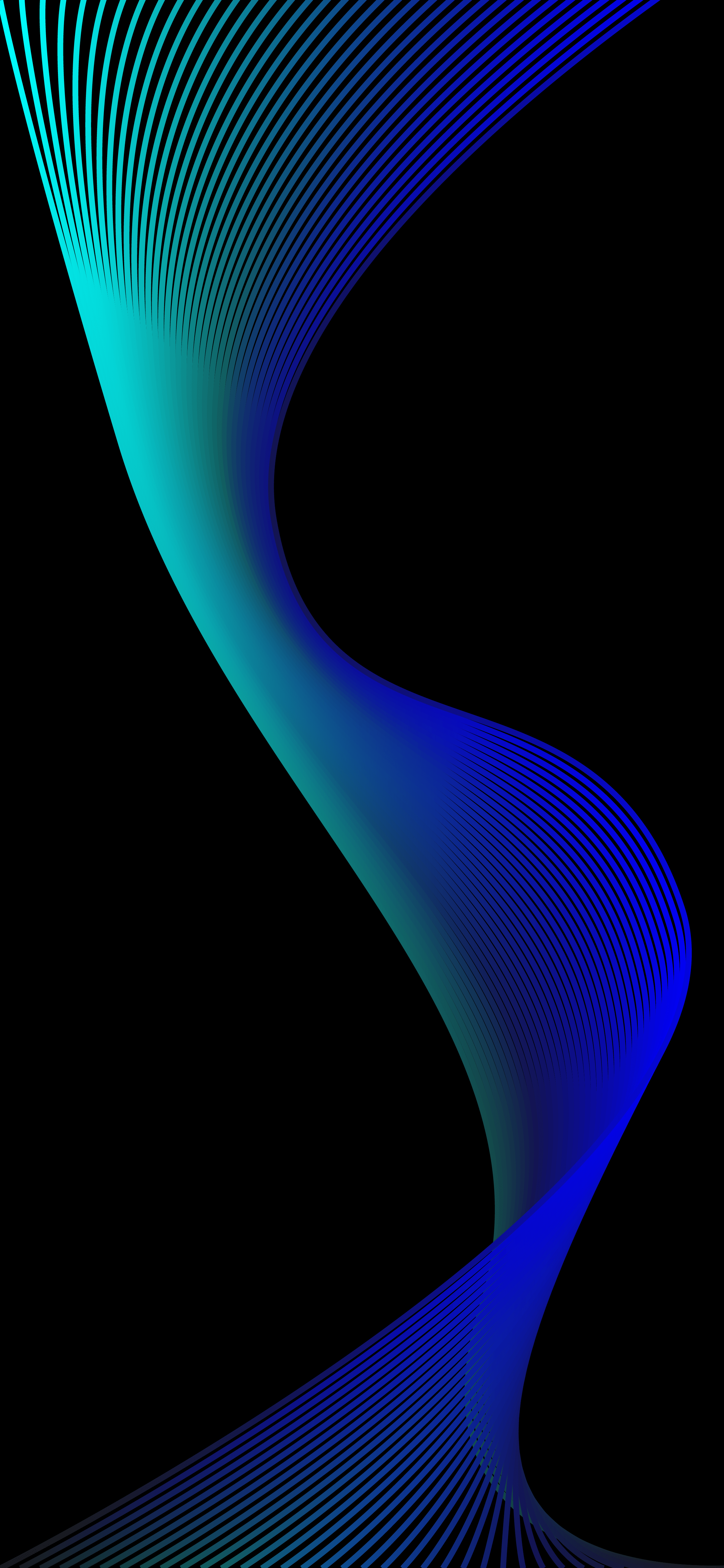 2250x4872 Blue Oled 4k Wallpaper