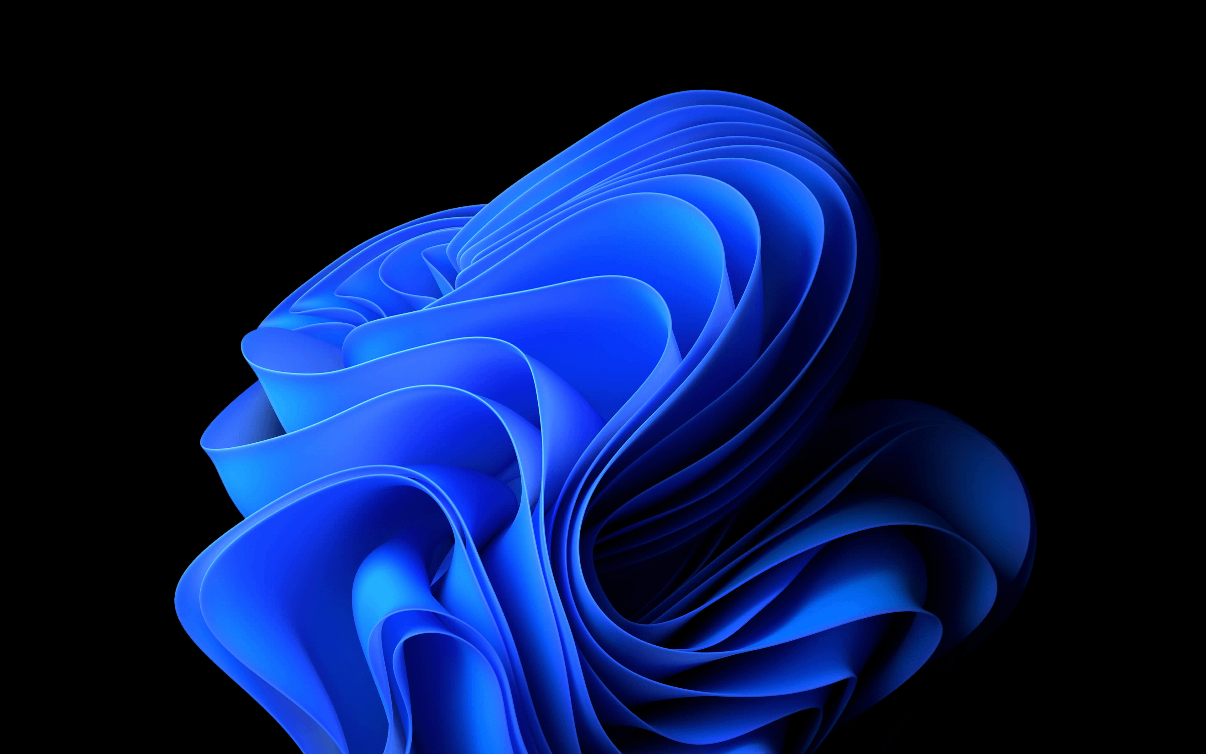 3840x2400 Made the Windows 11 dark mode wallpaper more OLED freindly