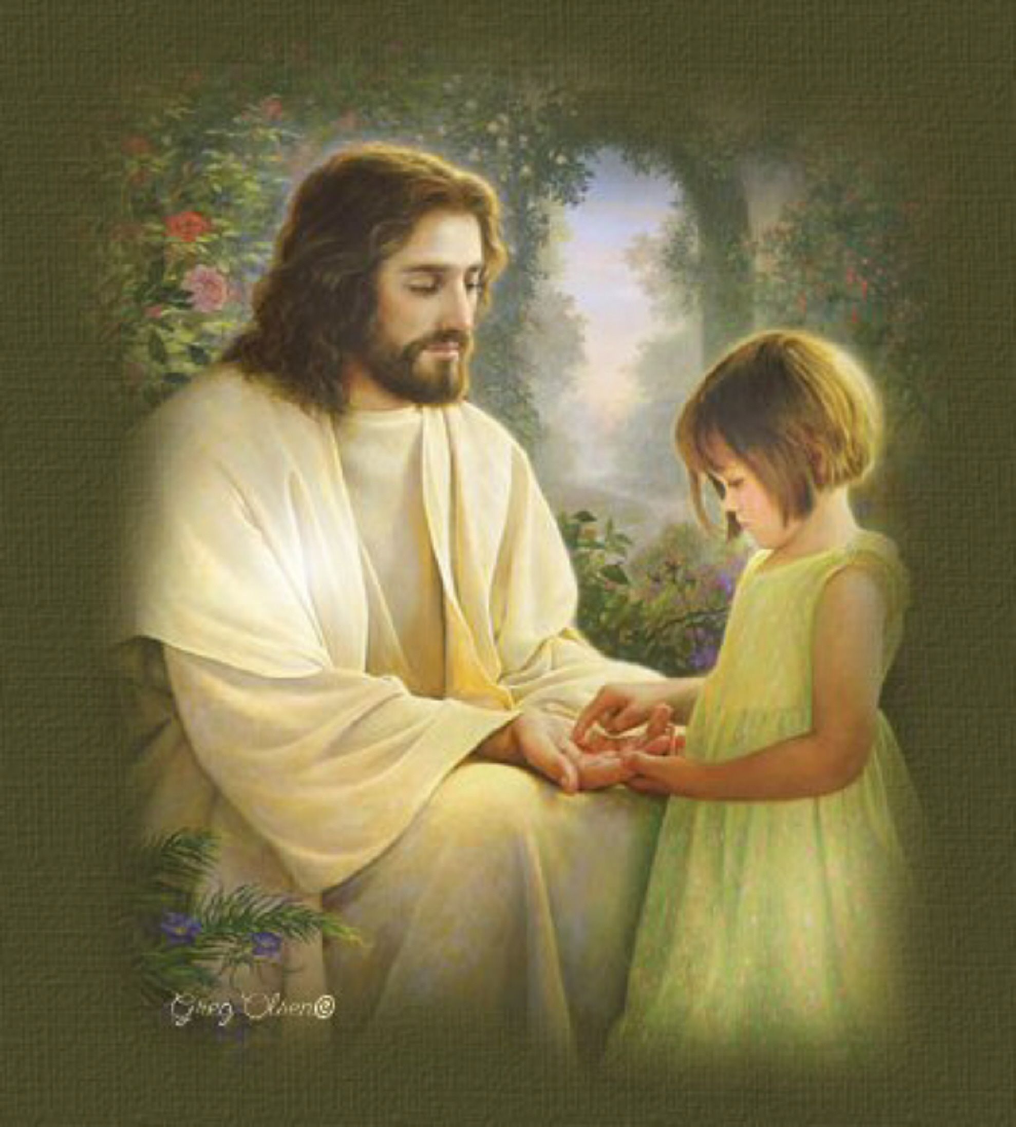 1978x2194 Jesus With Children Wallpaper