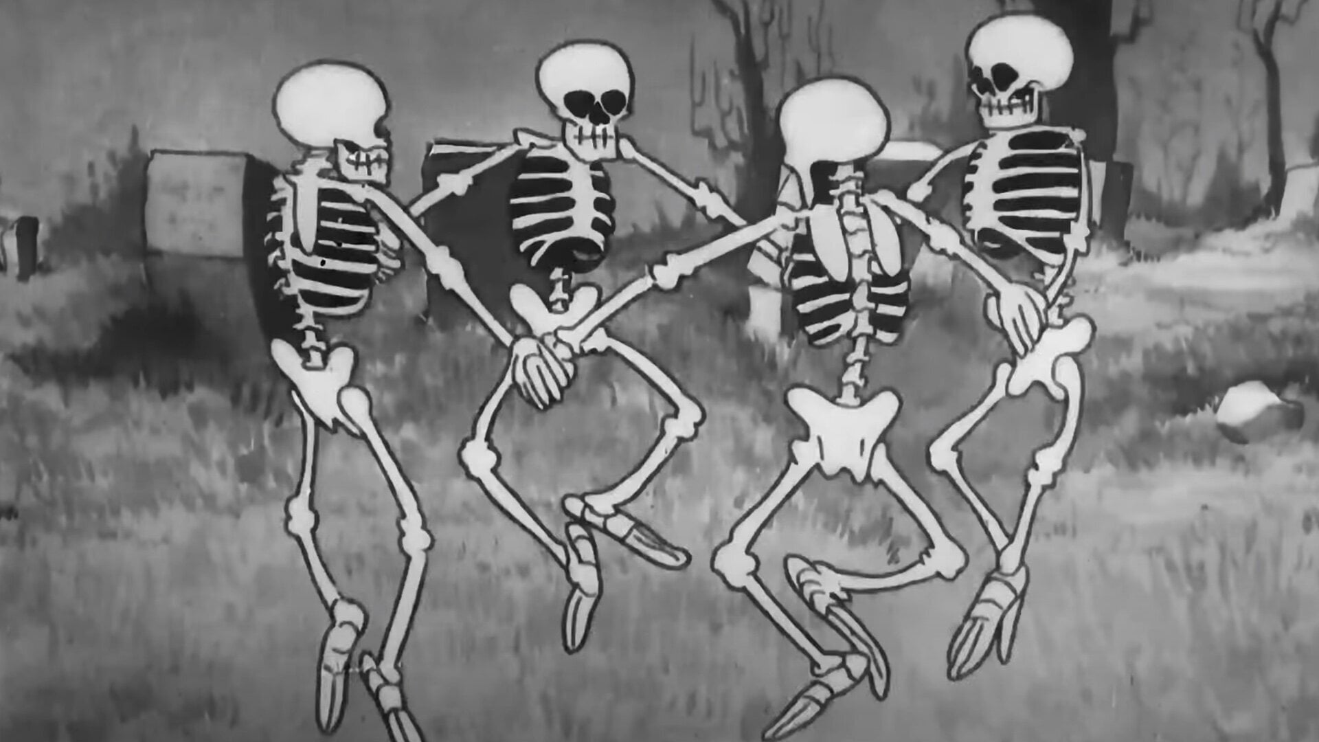 1920x1080 Russian Doomer Sovietwave Thumbnail Video Played These Cartoon Skeletons. Help?