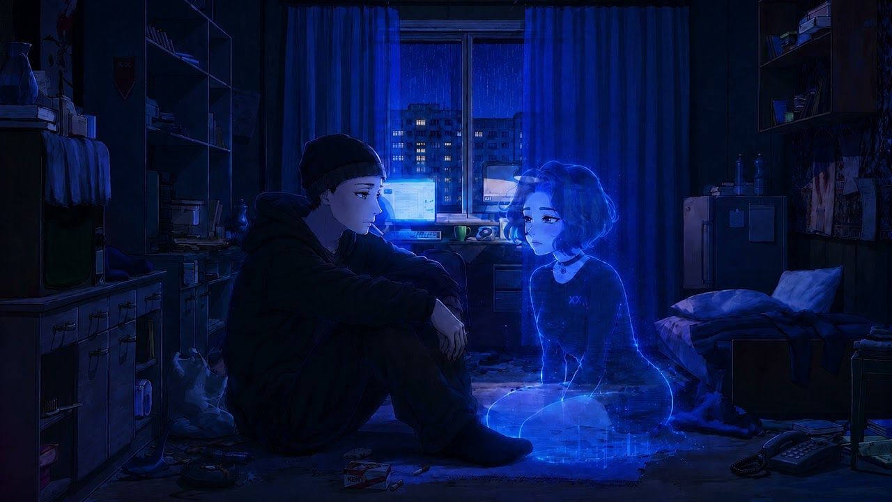 1280x720 You look lonely - цифровой след (russian doomer music)