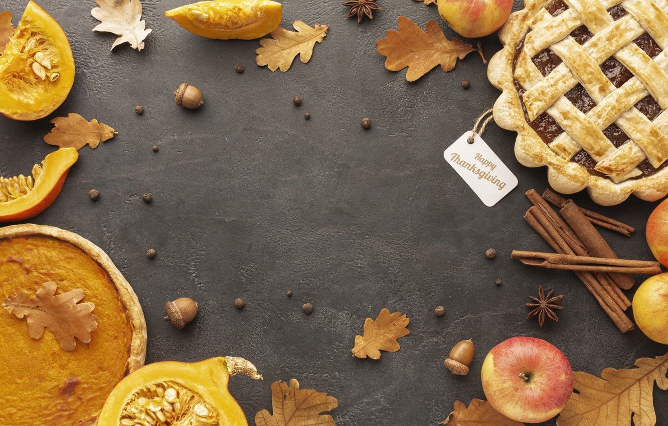 1332x850 Autumn Cake Wallpaper