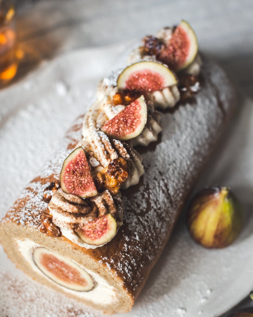 1080x1350 Fig and Cinnamon Roll Cake