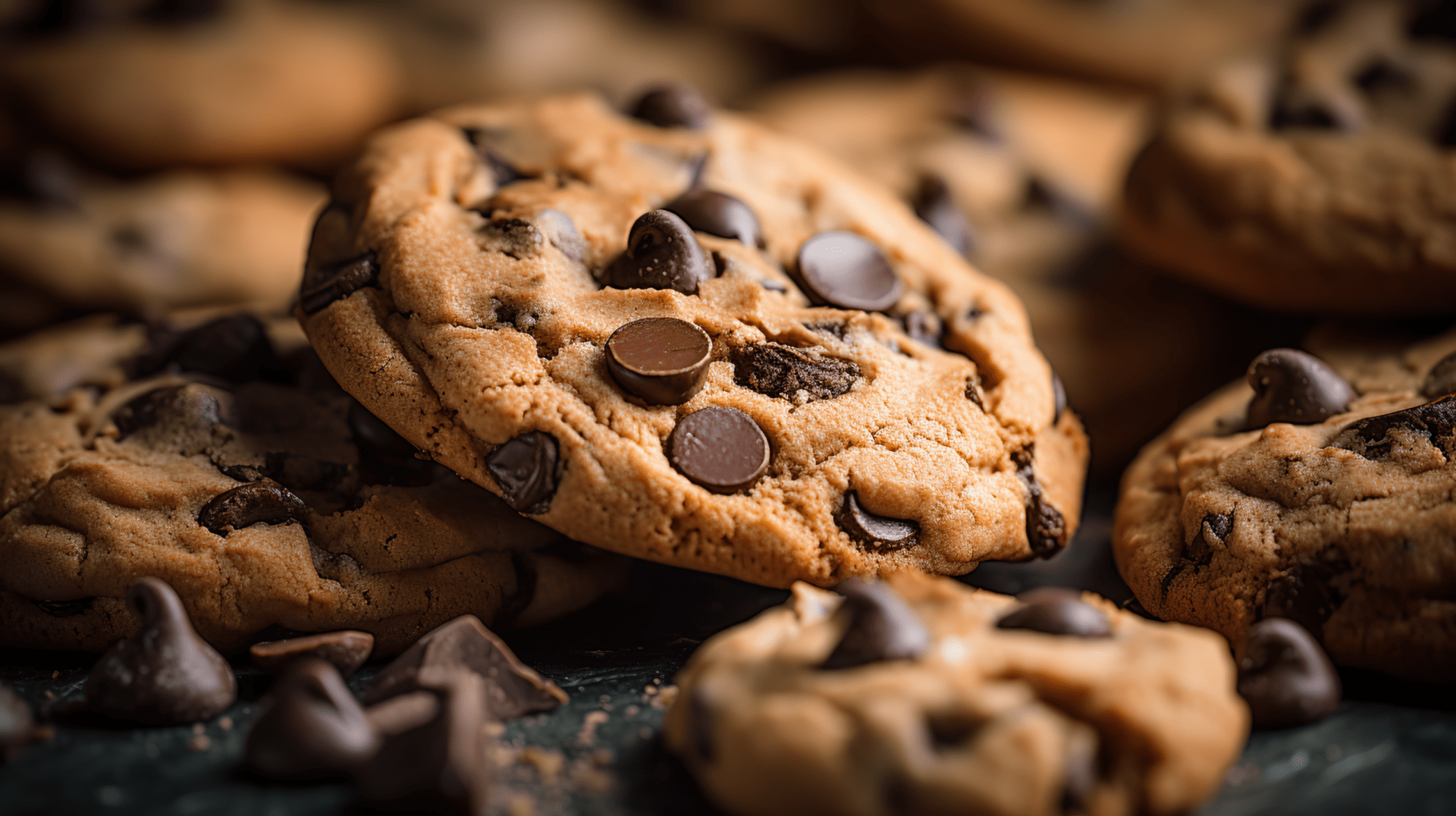 1920x1076 Chocolate Chip Cookies Wallpaper