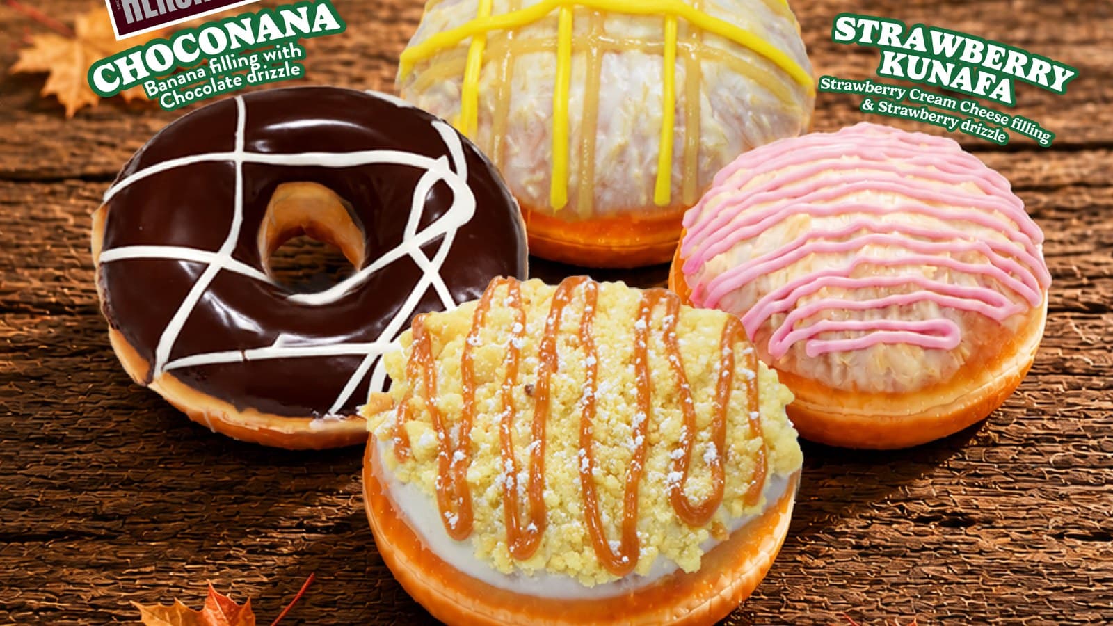 1600x900 Krispy Kreme Singapore Autumn Series: 4 Limited Time Doughnuts, 26 Aug To 27 Sep 2026