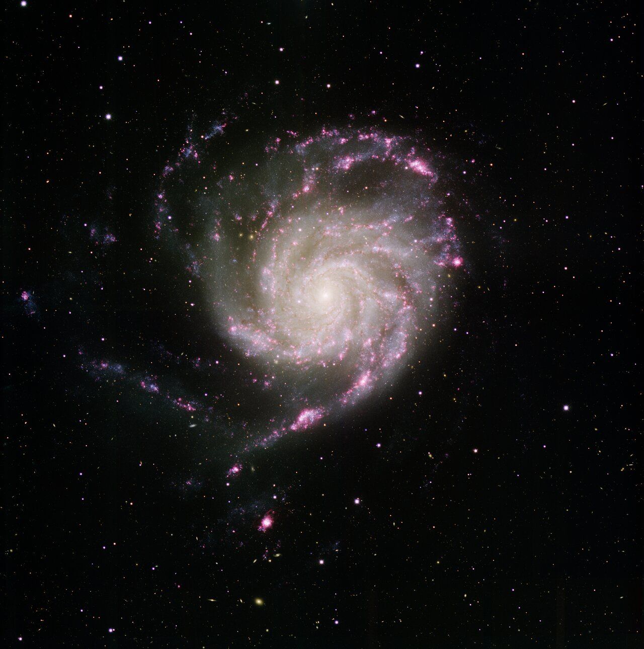 1280x1290 M101; Pinwheel Galaxy