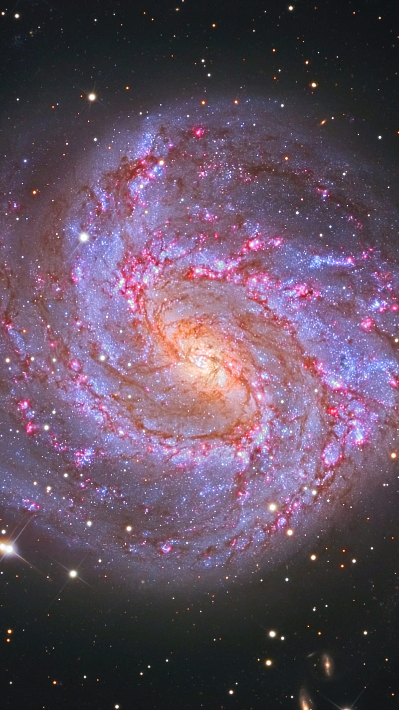 800x1422 HD pinwheel galaxies wallpaper