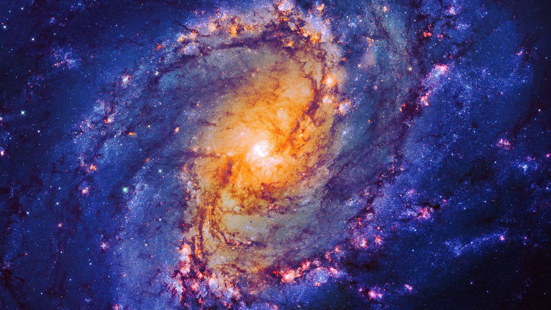 1920x1080 Southern Pinwheel Galaxy Universe Starry Sky Space 5K