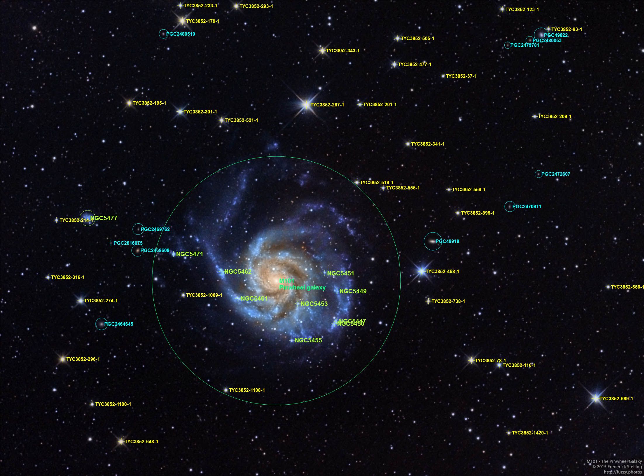 2204x1628 M101 (The Pinwheel Galaxy)