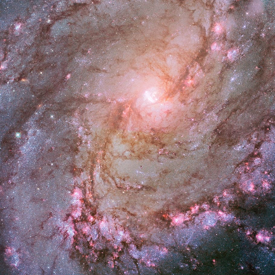 910x910 Pinwheel galaxy 1080P, 2K, 4K, 5K HD wallpaper free download