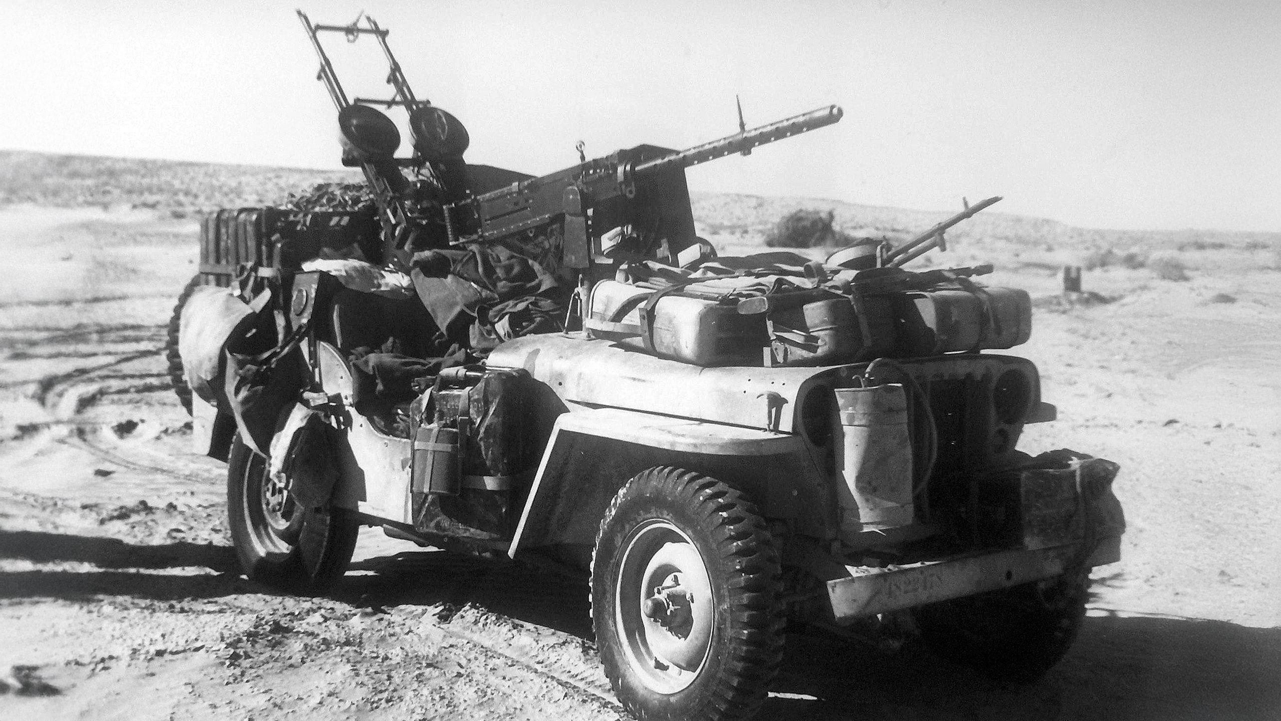 2560x1440 Armed and Armored: Jeeps with Teeth Armory Life