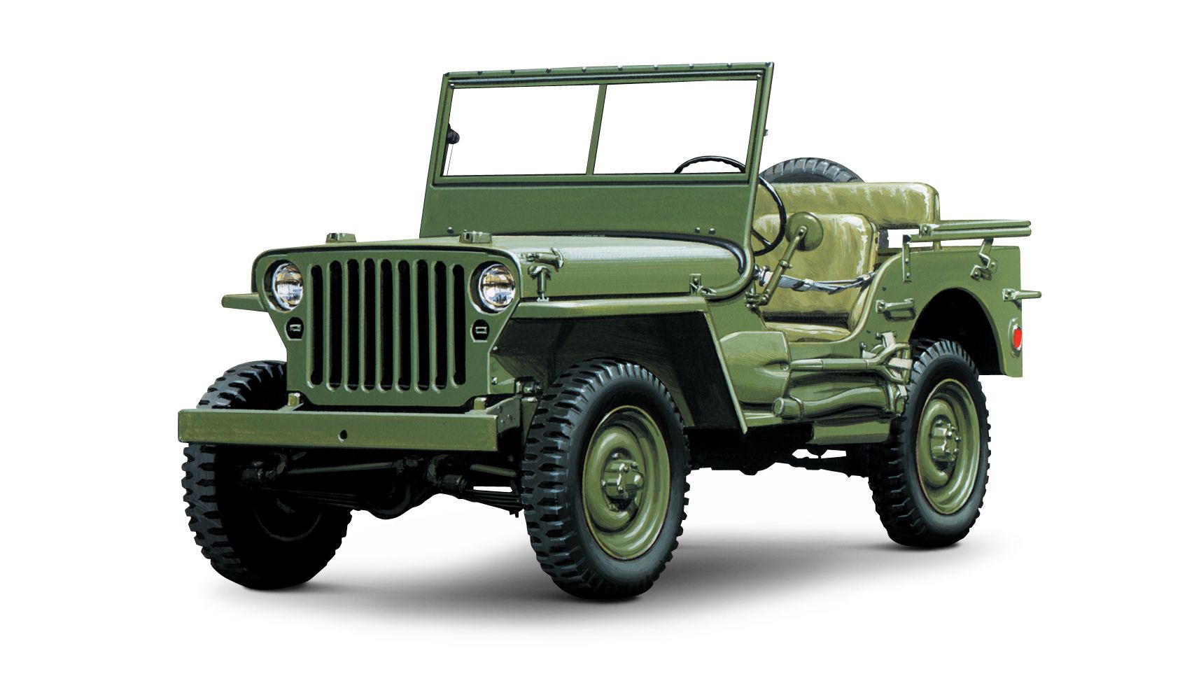 1706x963 How the military jeep became today's Jeep Wrangler