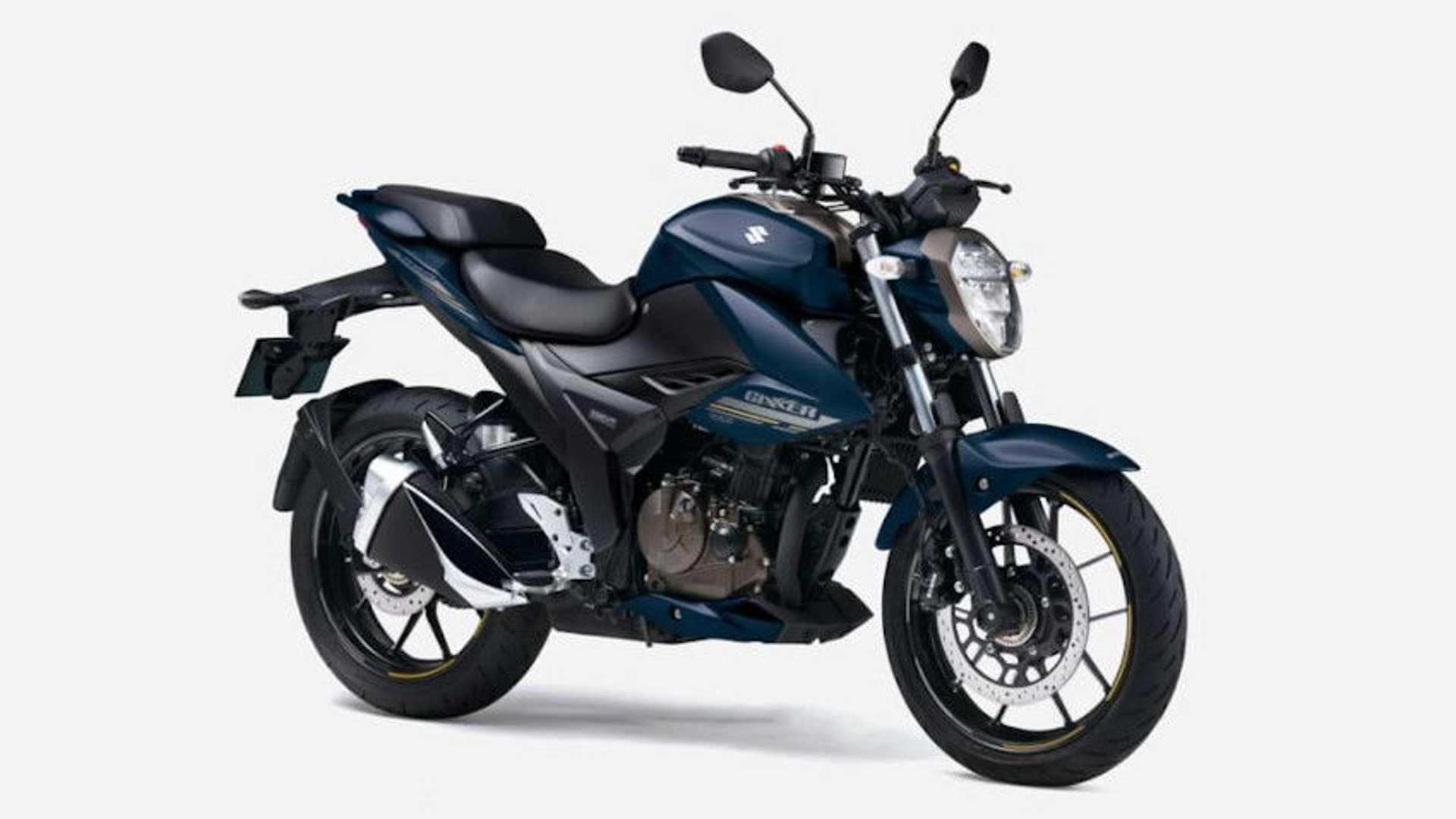 1920x1080 The Suzuki Gixxer 250 Gets A New Matte Blue Colorway In Japan
