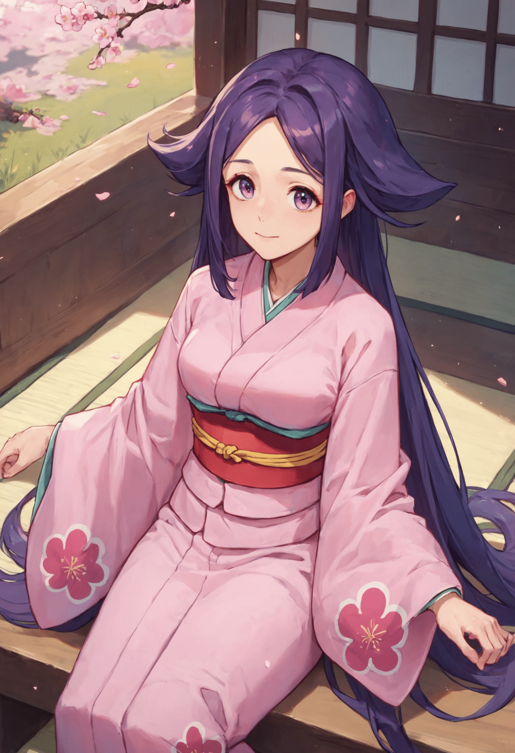1664x2432 PonyXL) Oharu (Mushibugyo). 虫奉行 春. Tensor.Art