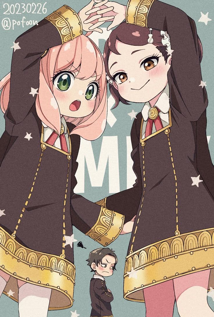 736x1089 Anya ForgerBecky BlackbellDamian Desmond