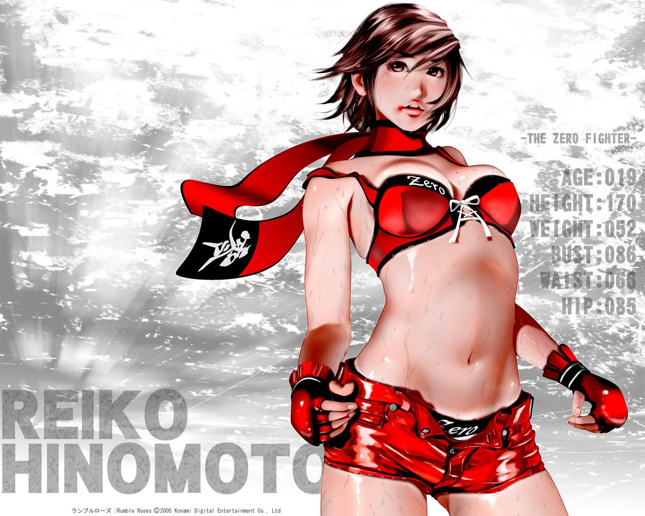 1280x1024 SHIRO KOTOBUKI'S SITE>Gallery>Reiko Hinomoto from Rumble Roses.>Lsize