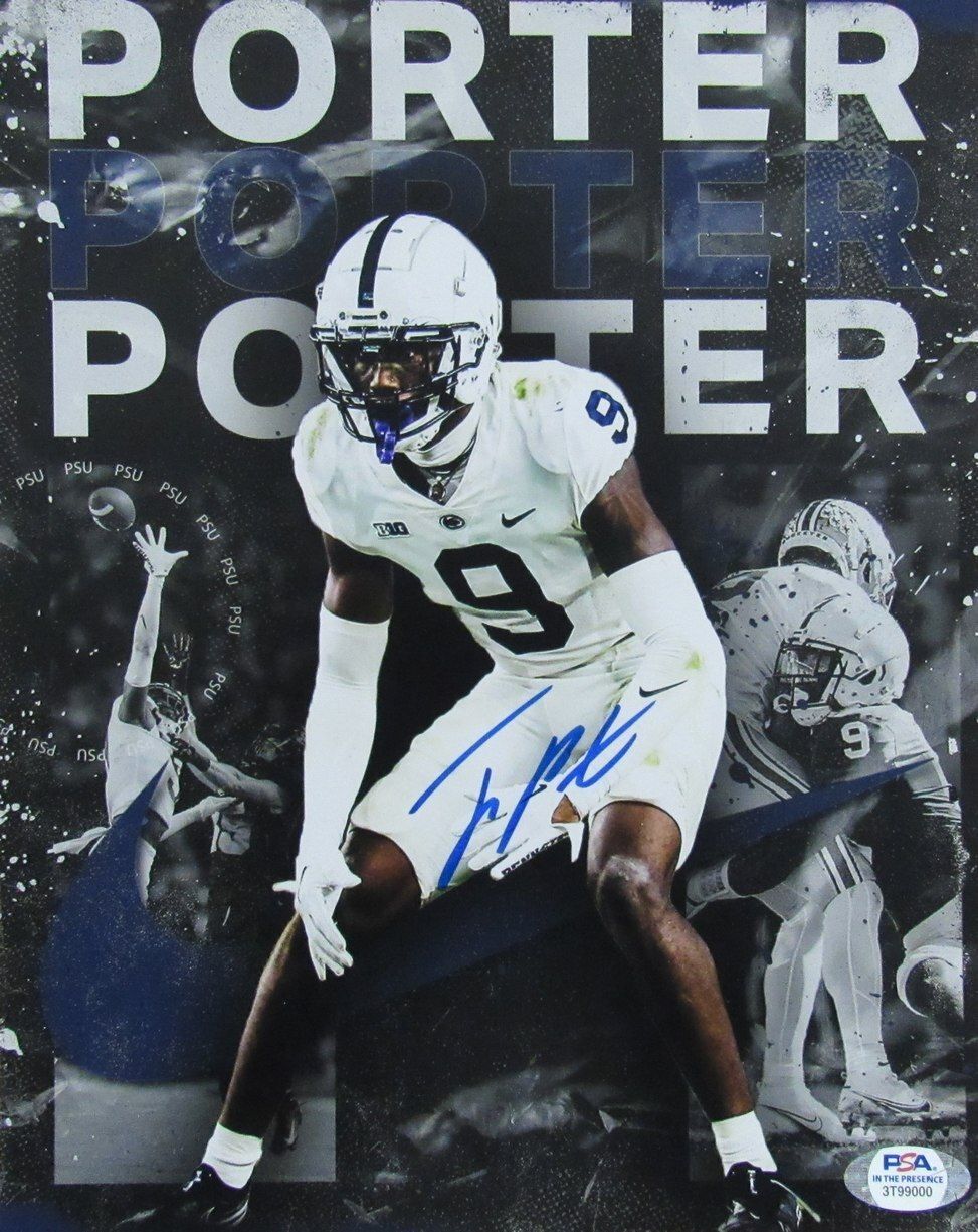 973x1225 Joey Porter Jr. Autographed Signed 8x10 Photo Penn State PSA DNA 177720
