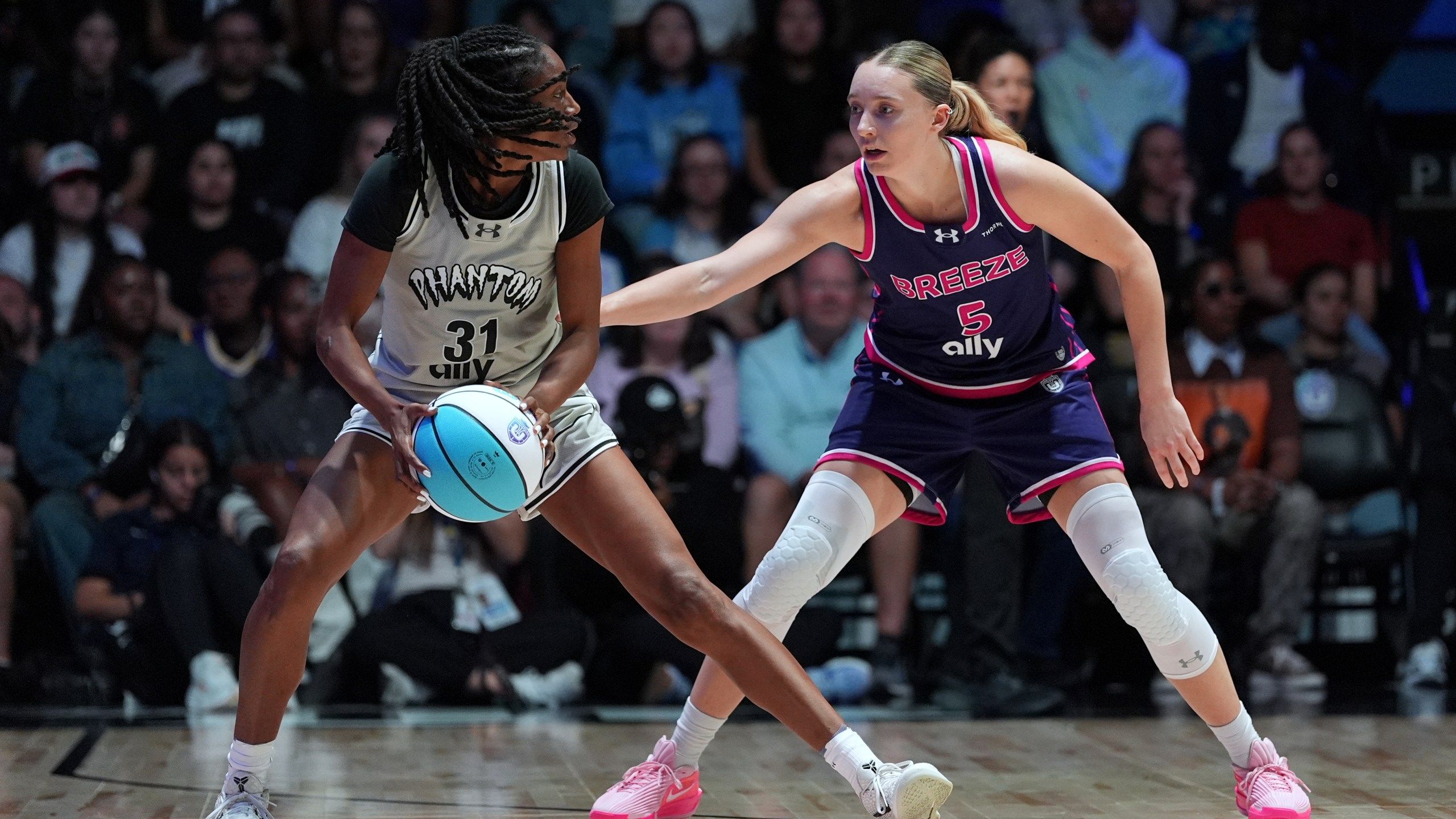 2560x1440 Unrivaled Sets Professional Women's Basketball Attendance Record In 3 On 3 League's Philly Debut
