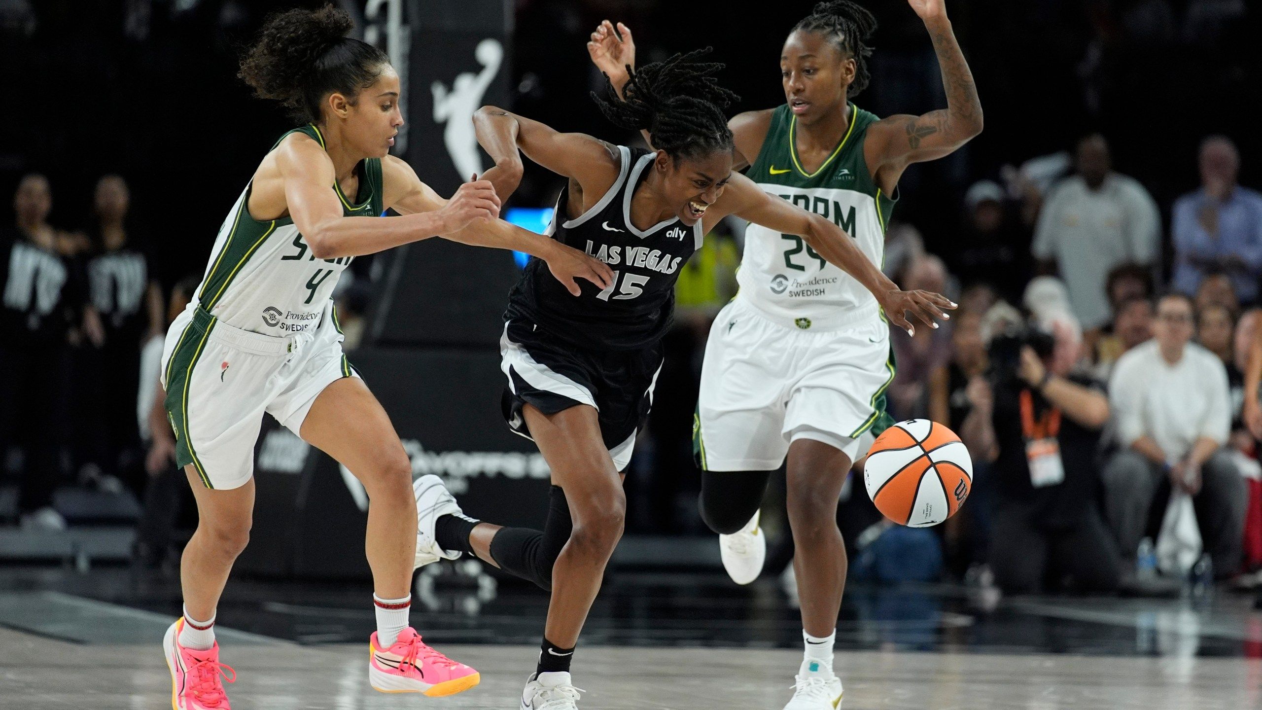 2560x1440 Familiar foes: Las Vegas Aces and New York Liberty set for WNBA Finals rematch in playoff semifinals