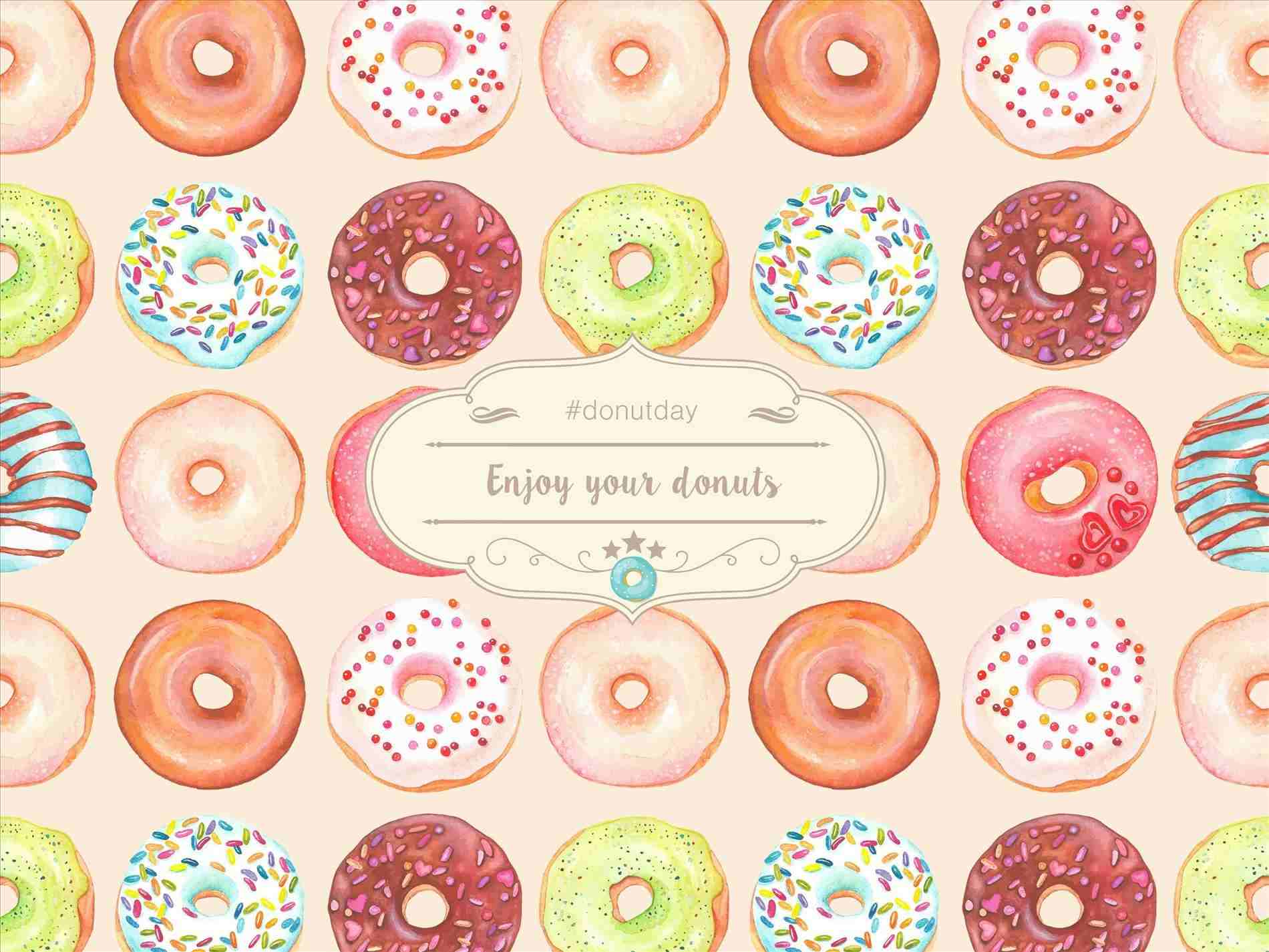 Colorful Cute Donut Wallpapers - Top Free Colorful Cute Donut