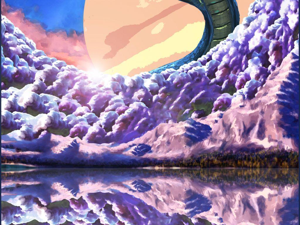 1024x768 Ethereal World Wallpaper