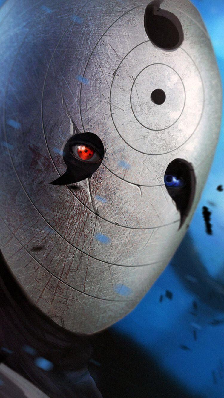 750x1332 Obito with madara's rinnegan. Неоновые изделия, Мадара учиха, Бэтмен обои