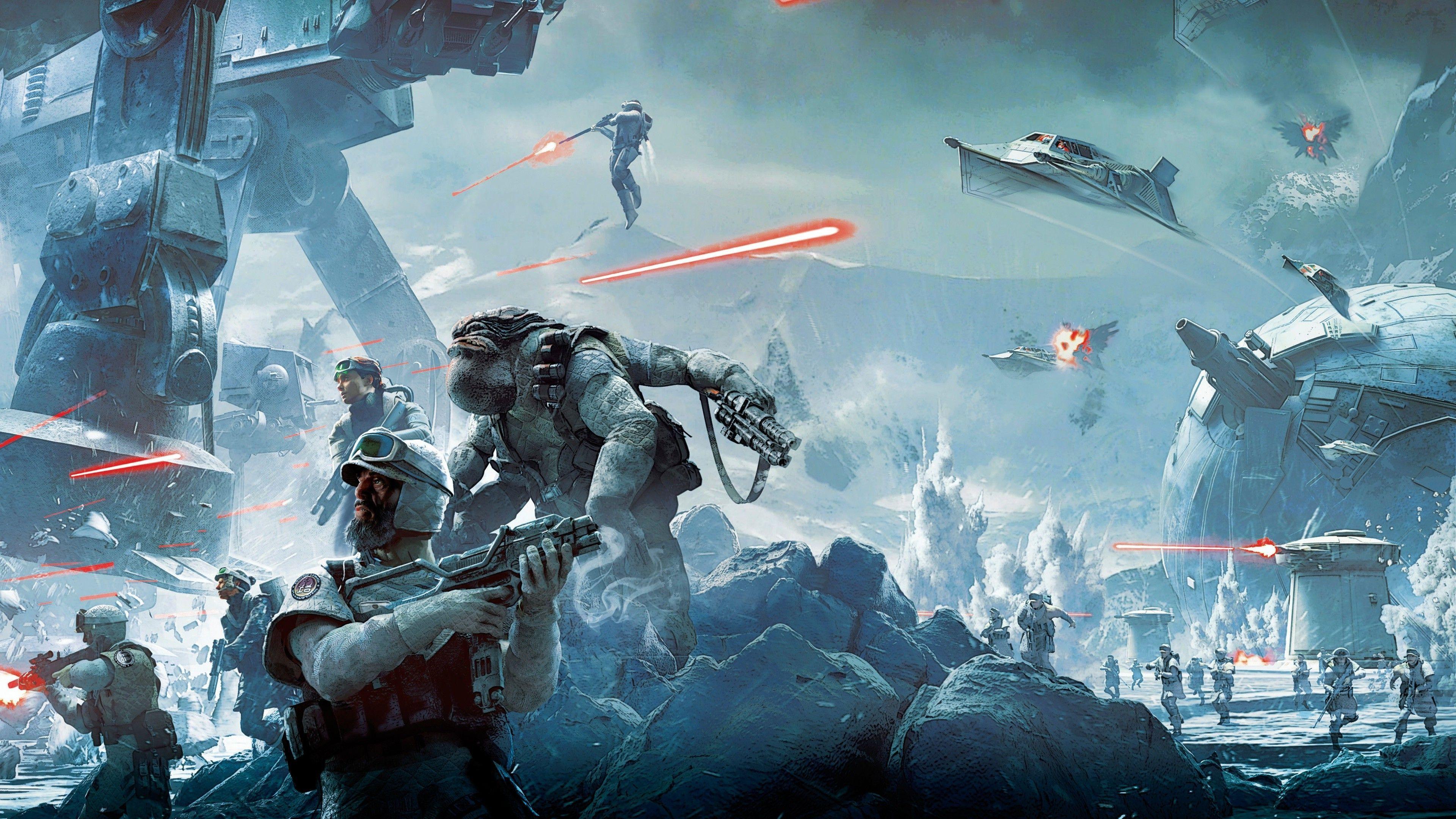 3840x2160 Star Wars Starship Wallpaper