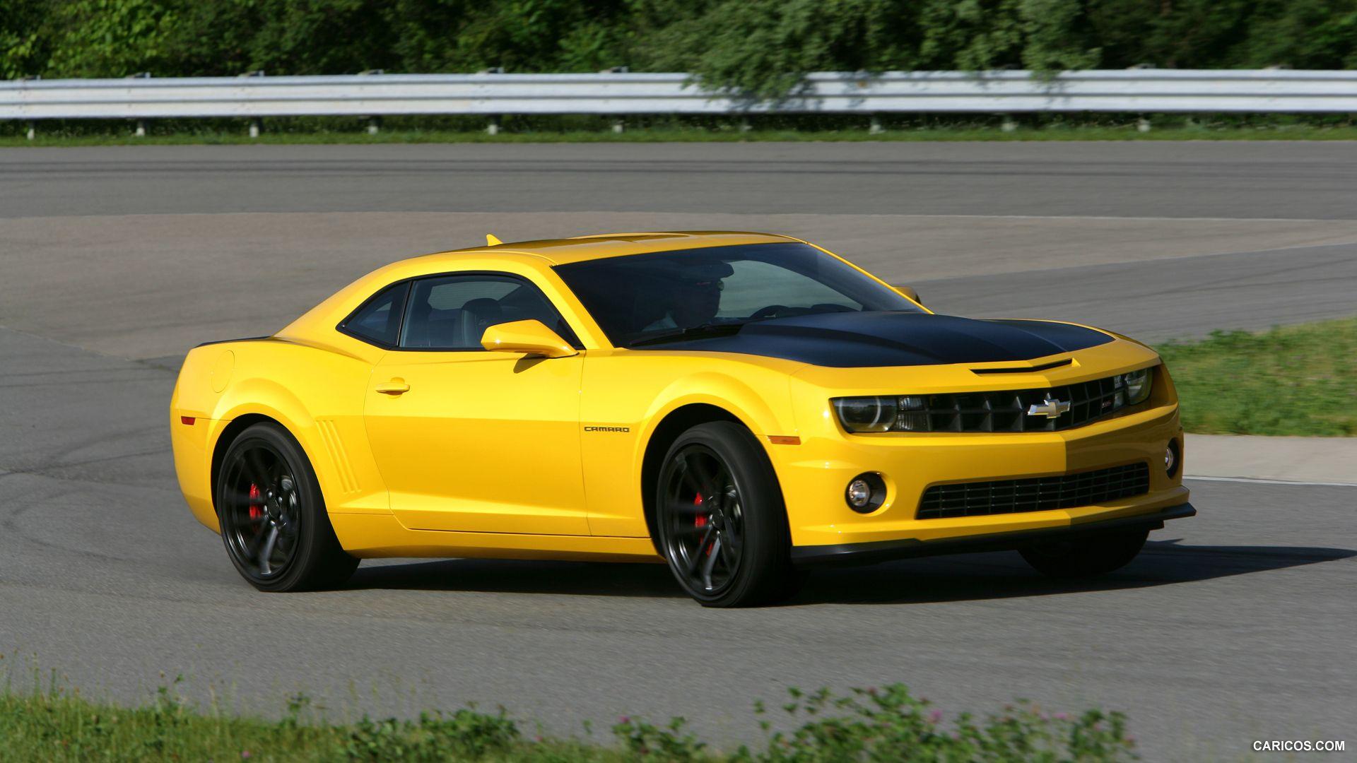 1920x1080 Chevrolet Camaro 1LE Yellow. HD Wallpaper