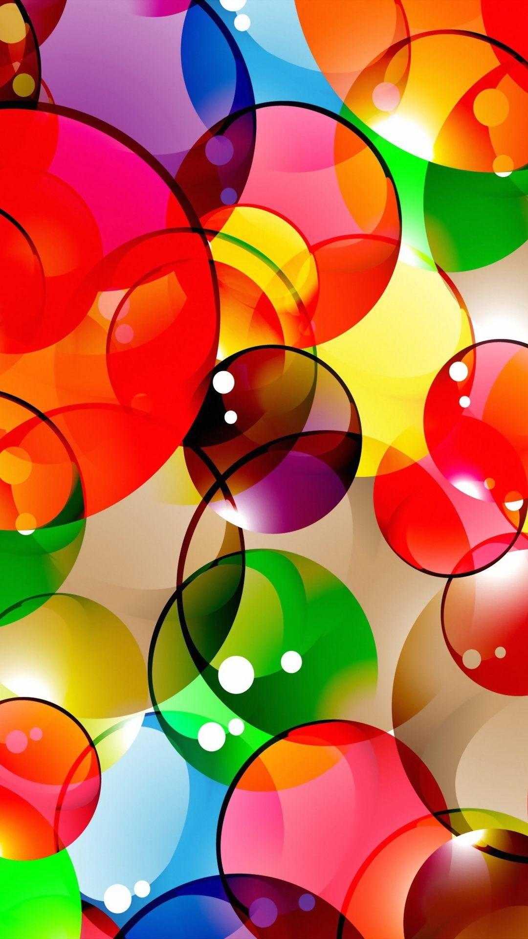 1080x1920 Colorful Abstract Phone Wallpaper