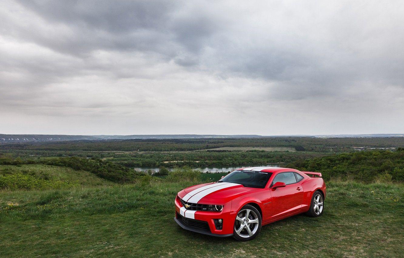 1332x850 Wallpaper Chevrolet, Camaro, red - for desktop, section chevrolet