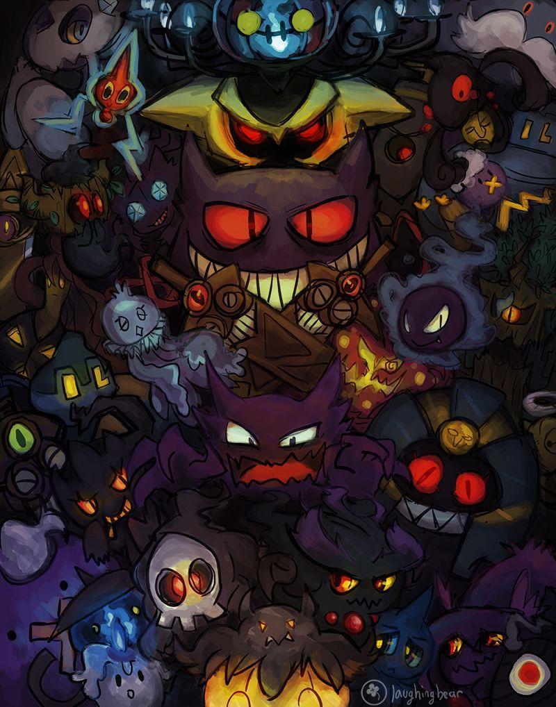 800x1018 Ghost Type Pokemon Wallpaper iPhone