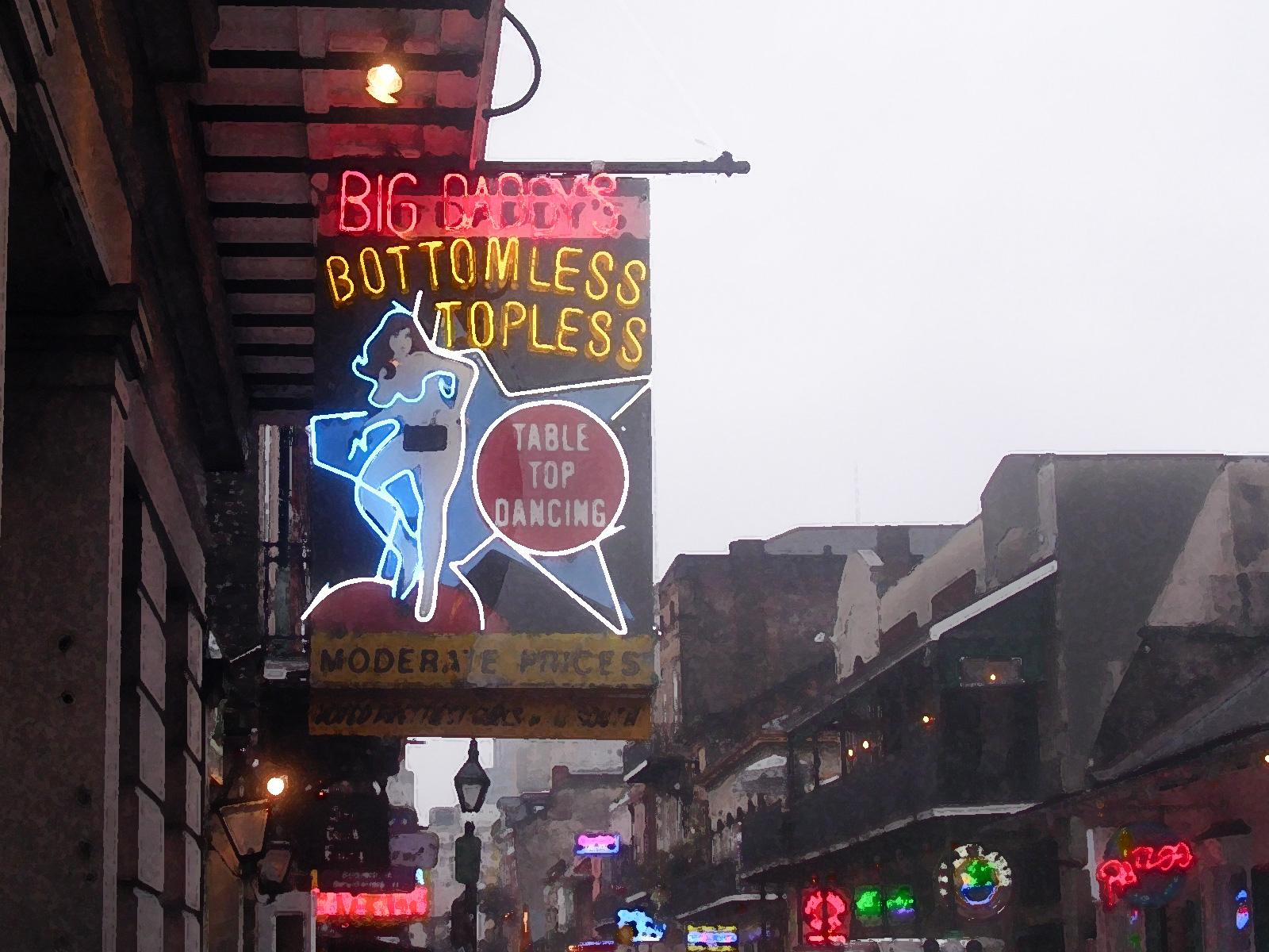 1600x1200 Signs Of Bourbon Street. Big Daddy's • Rampant Mac